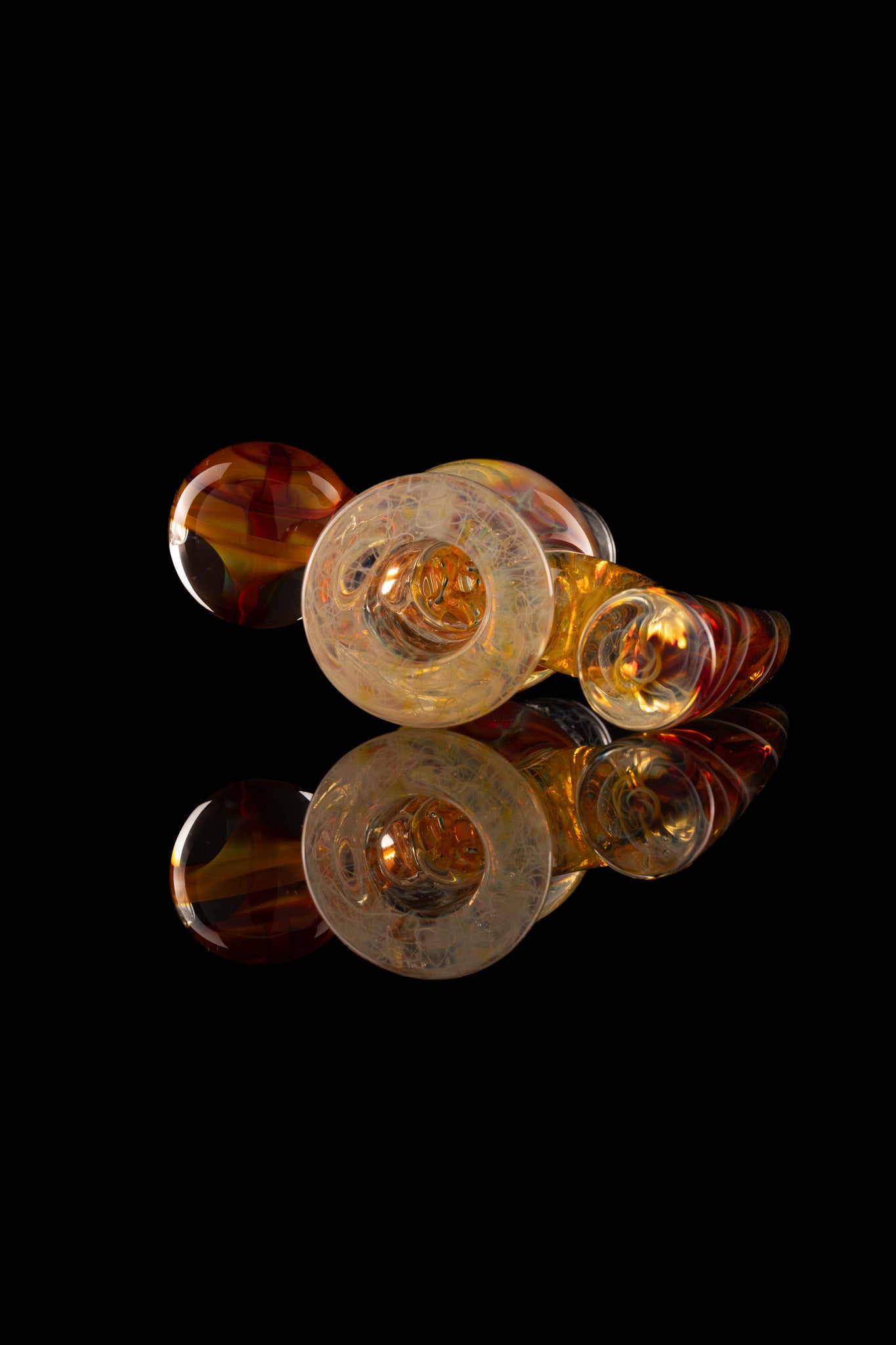 Jesse Who - Fully Worked Mega Heady 5 Hole 18mm Fumed Slide