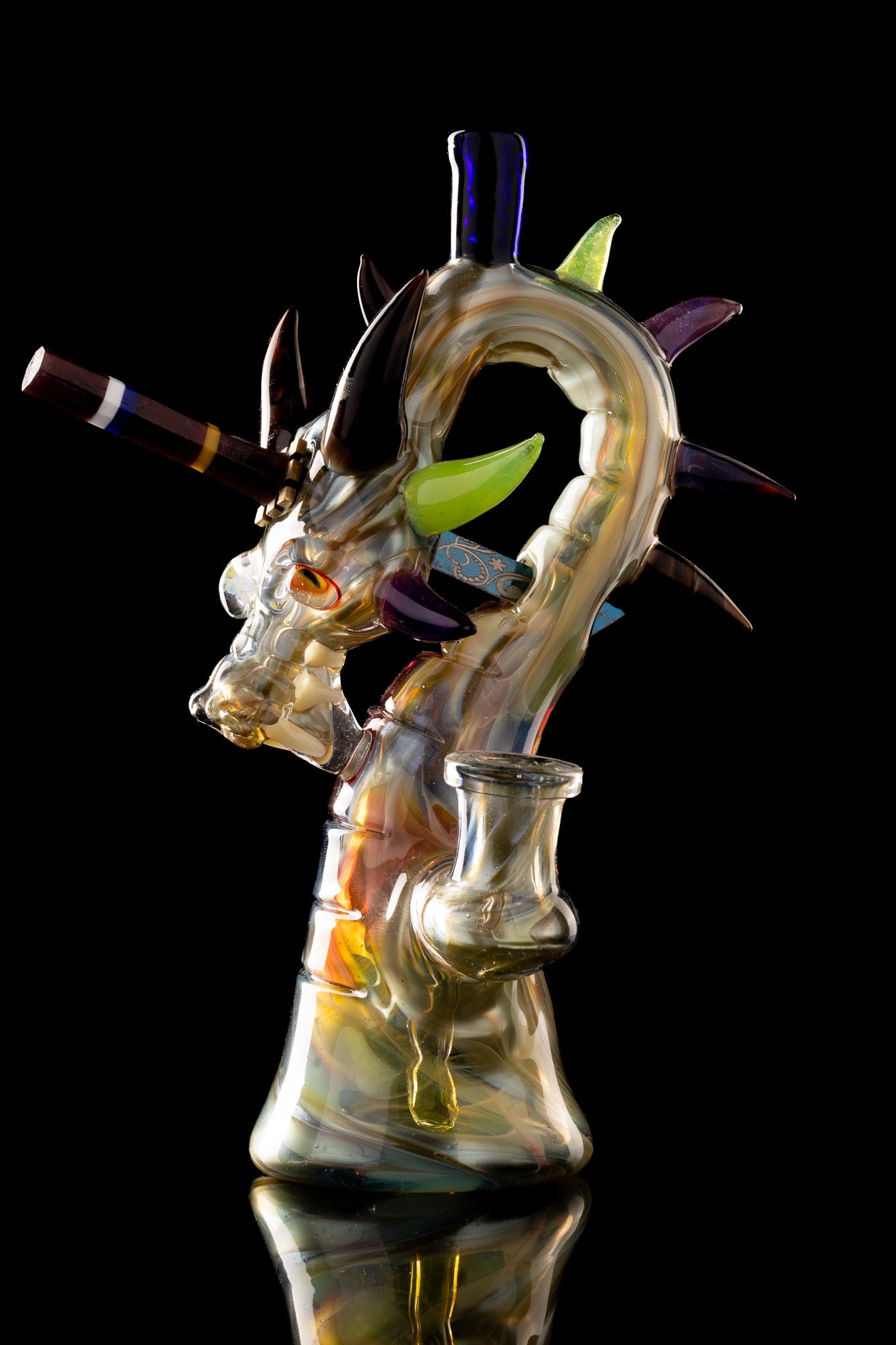 Thill Glassworks X Tony Kazy - Collab Worked Slain Dragon Rig
