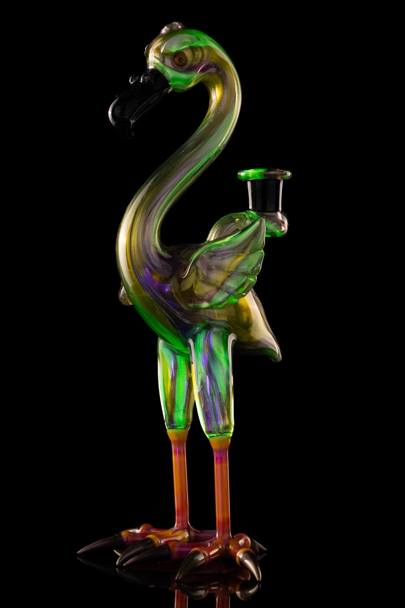 Thill Glassworks X Burtoni - Collab Worked Flamingo Rig