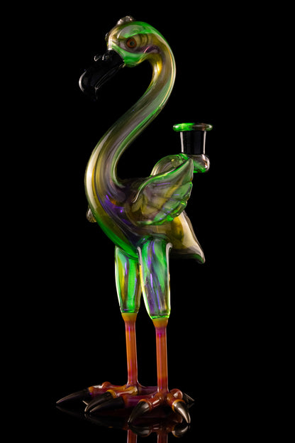 Thill Glassworks X Burtoni - Collab Worked Flamingo Rig