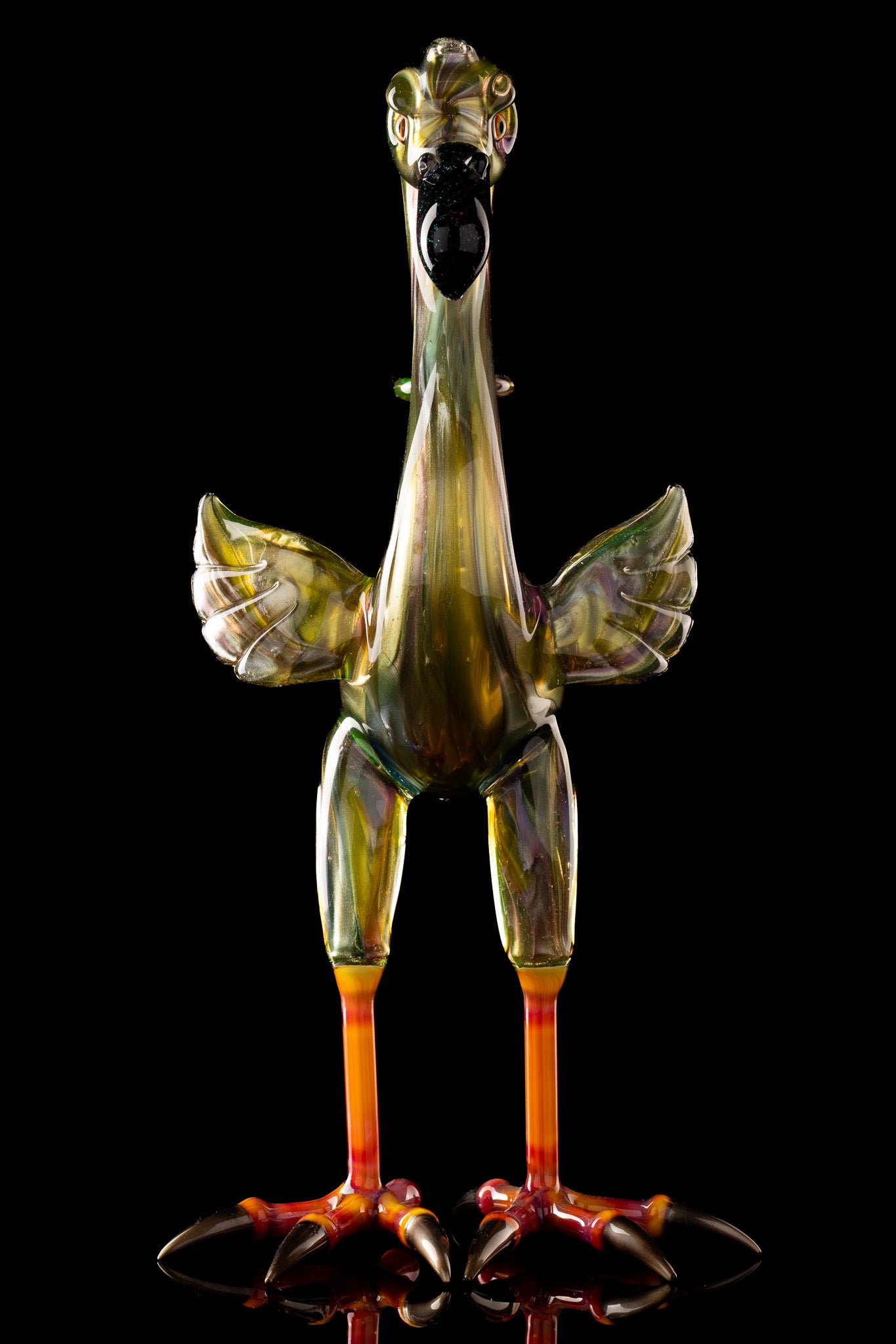 Thill Glassworks X Burtoni - Collab Worked Flamingo Rig