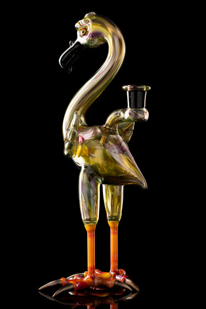Thill Glassworks X Burtoni - Collab Worked Flamingo Rig