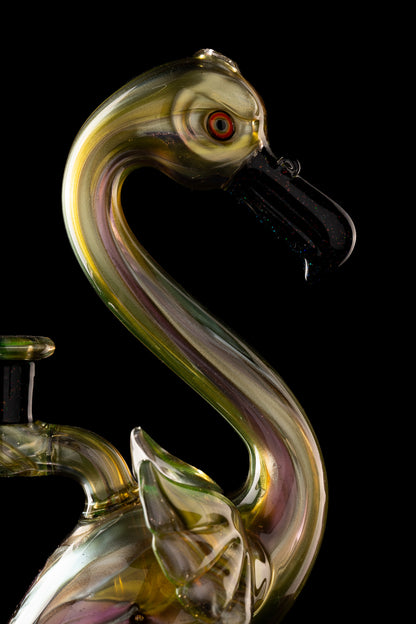 Thill Glassworks X Burtoni - Collab Worked Flamingo Rig