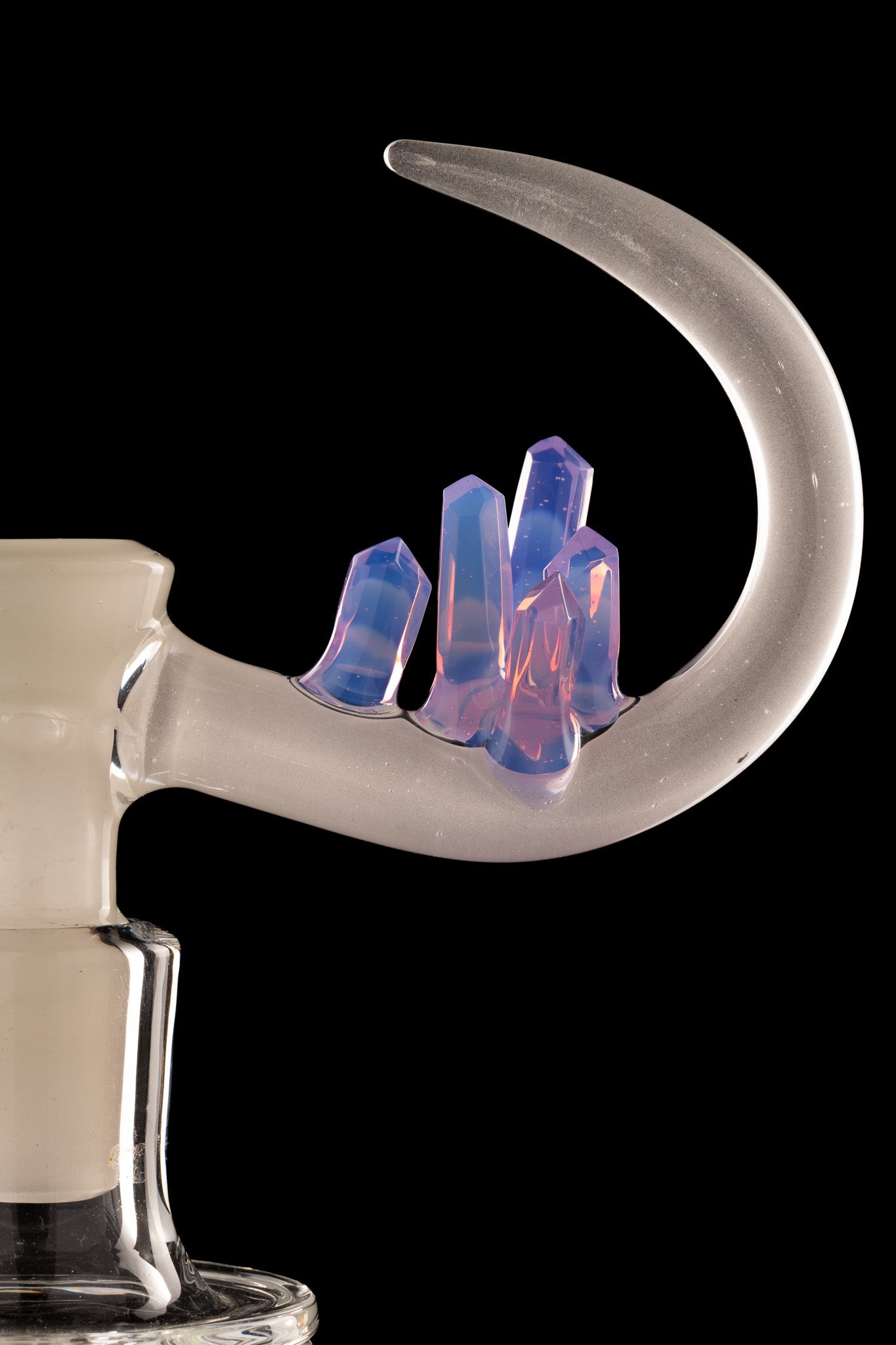 Thill Glassworks - 18mm 4-Hole Neo Opal Crystal Slide