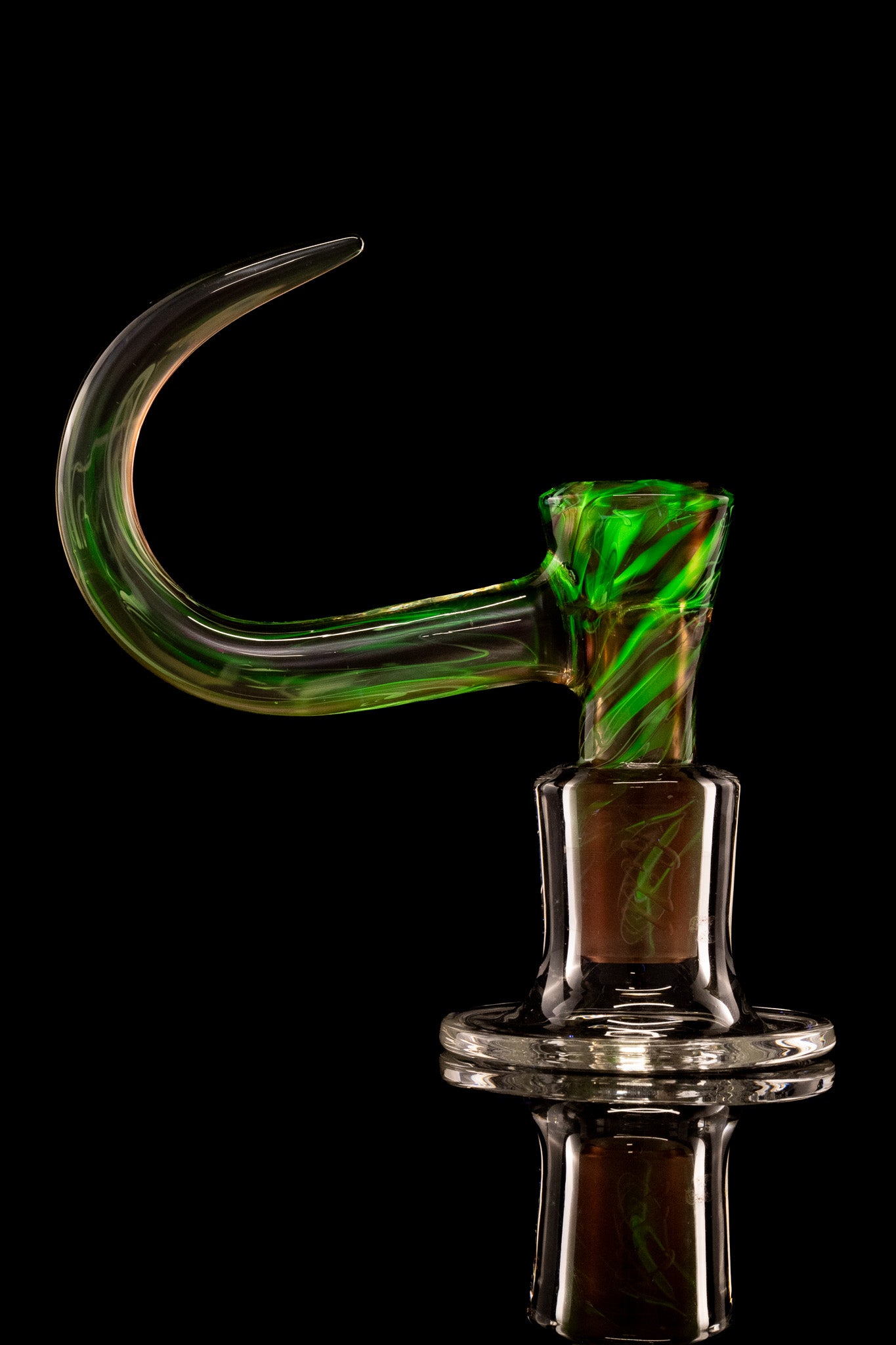 Thill Glassworks - 18mm 4-Hole Scribble Slide & Pendant Set