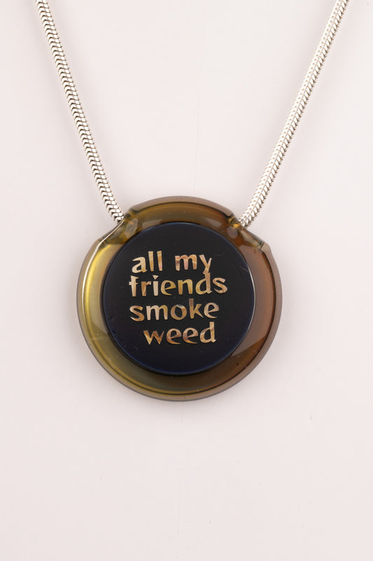 Thill Glassworks - All My Friends Pendant