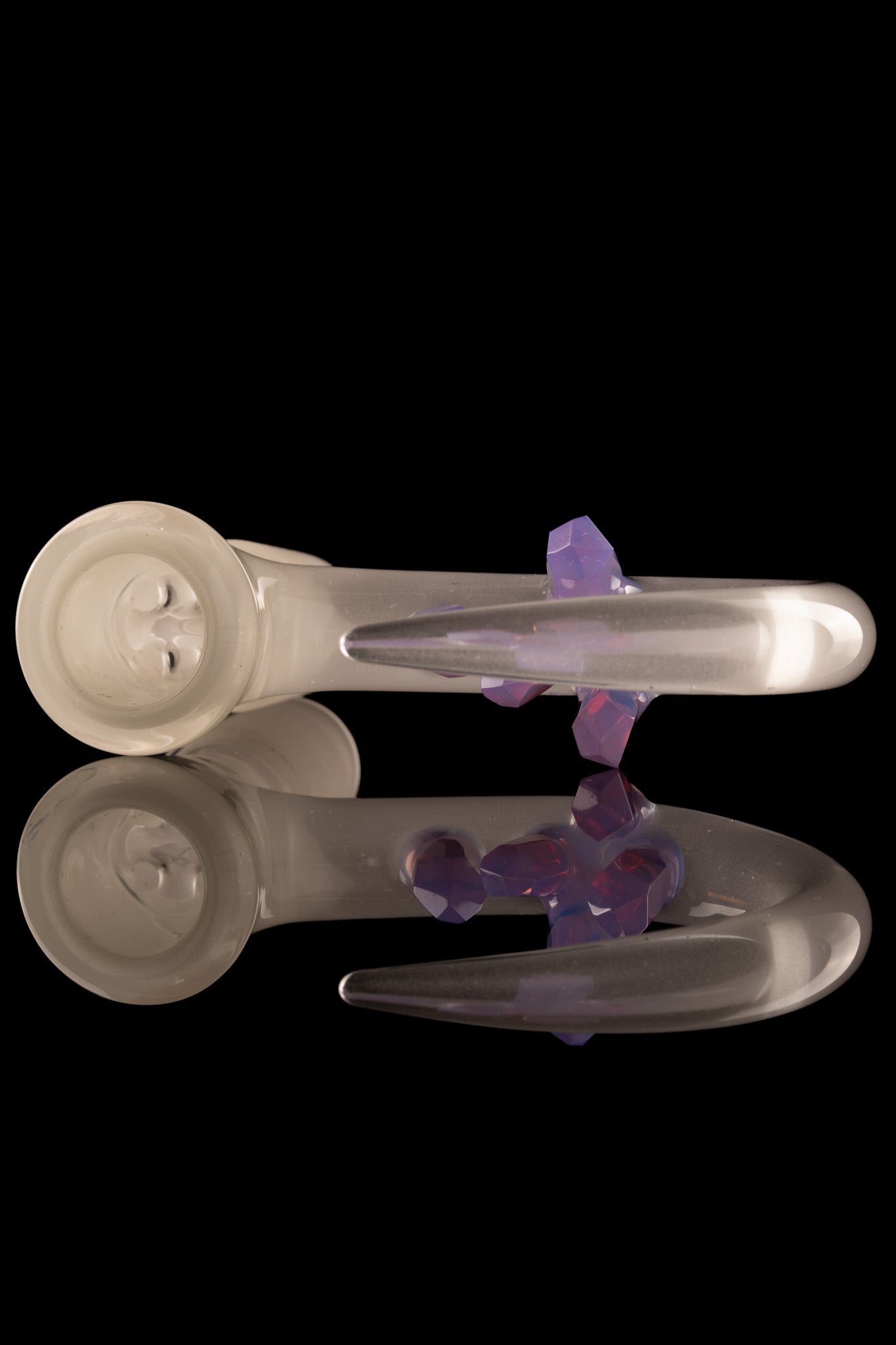 Thill Glassworks - 18mm 4-Hole Neo Opal Crystal Slide