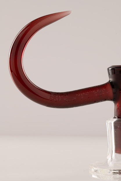 Thill Glassworks - 18mm 4-Hole Carved Single Colour