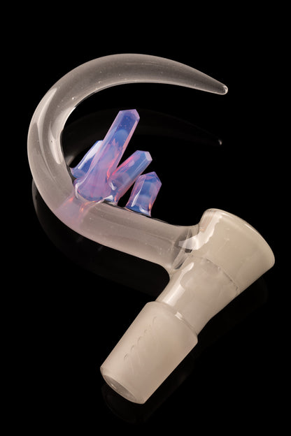 Thill Glassworks - 18mm 4-Hole Neo Opal Crystal Slide