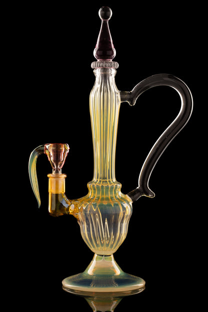 Oleg - Fumed 14mm Mini Tube W/ Handle - 1