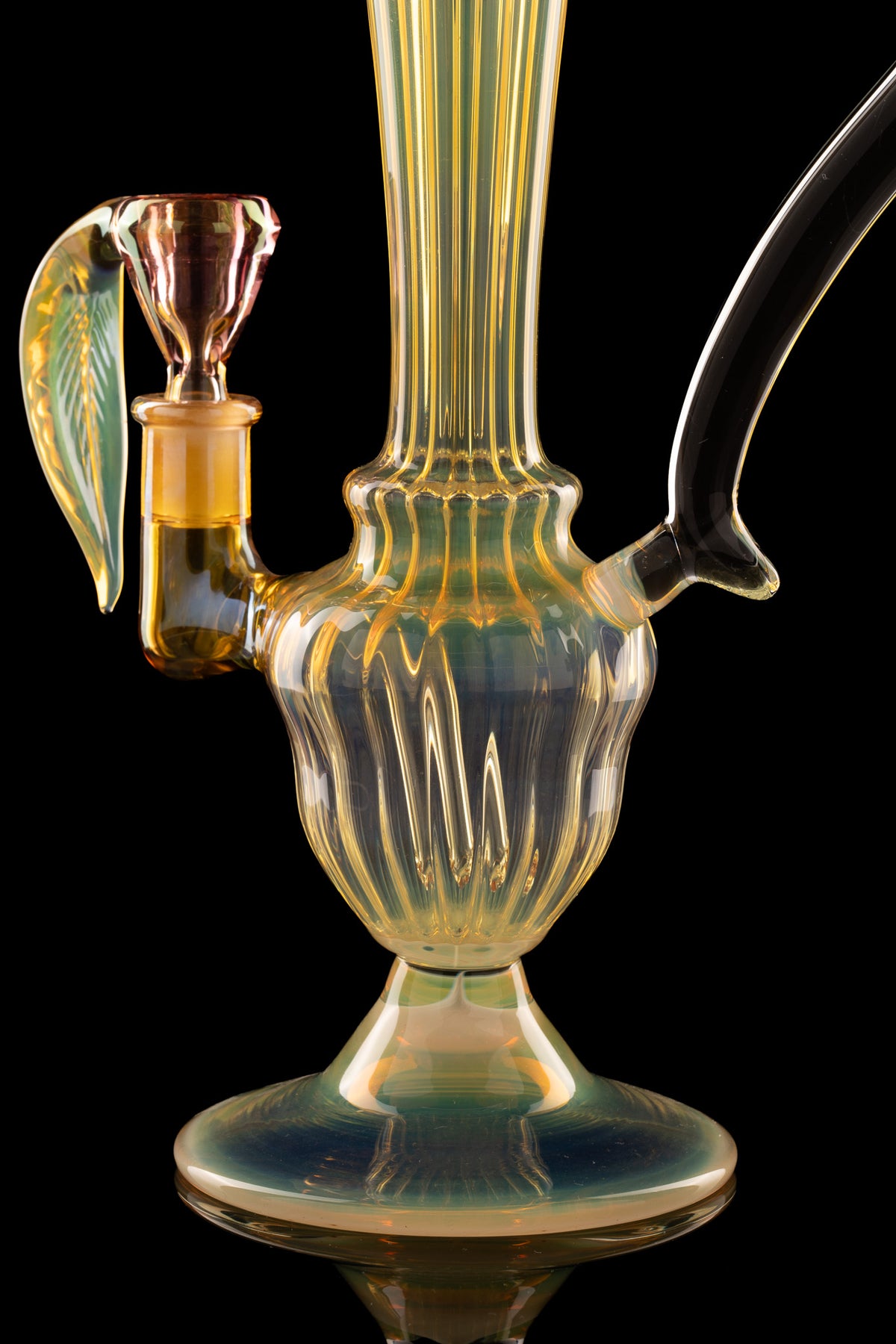 Oleg - Fumed 14mm Mini Tube W/ Handle - 1