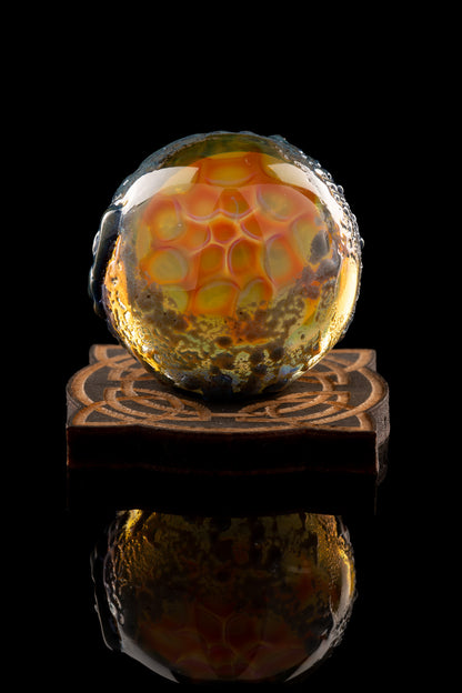 Tombstoned Glass - Tol Tech Fumed Marble