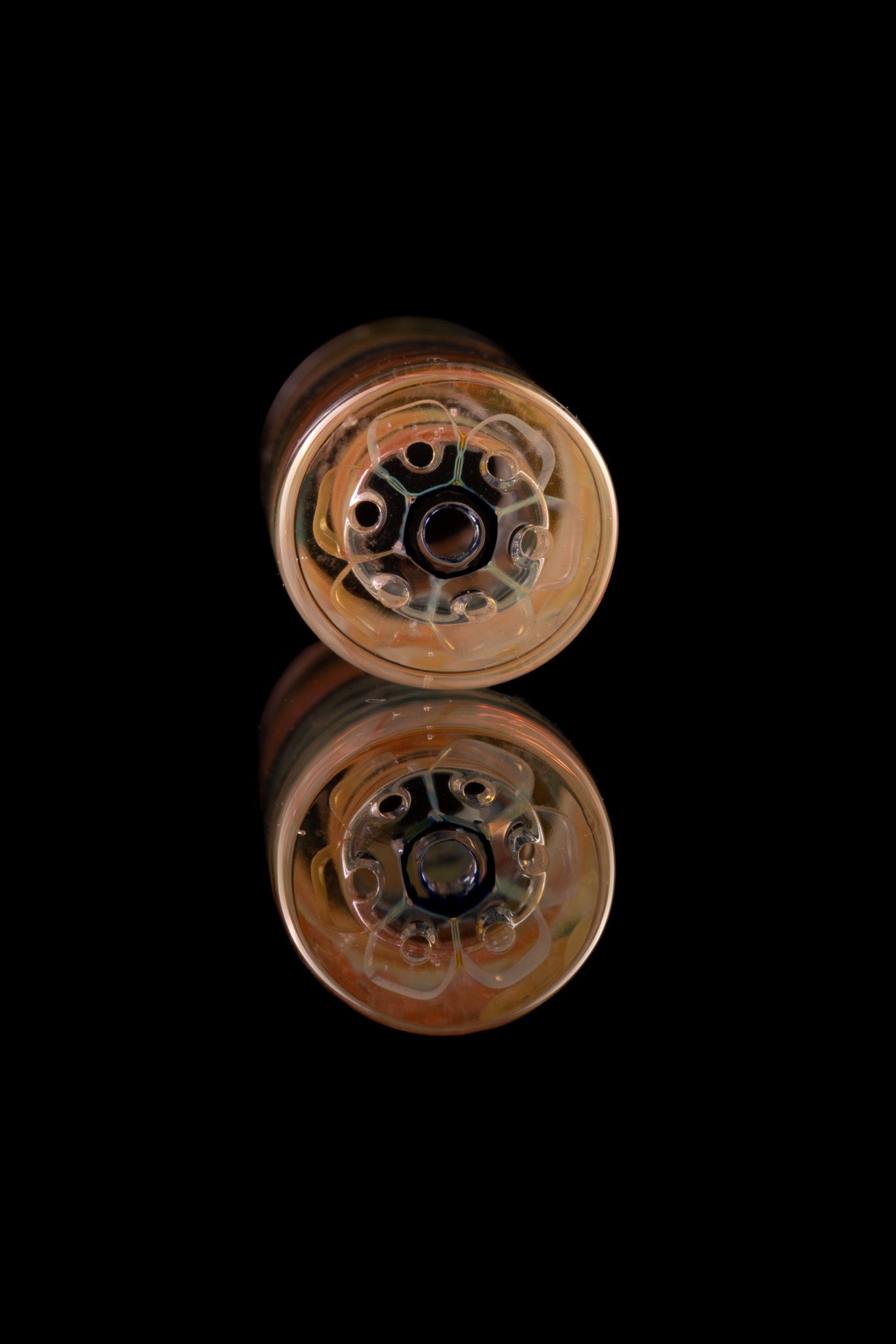Tombstoned Glass - Fully Worked Capillary Joint Tip - 44mm x 12mm