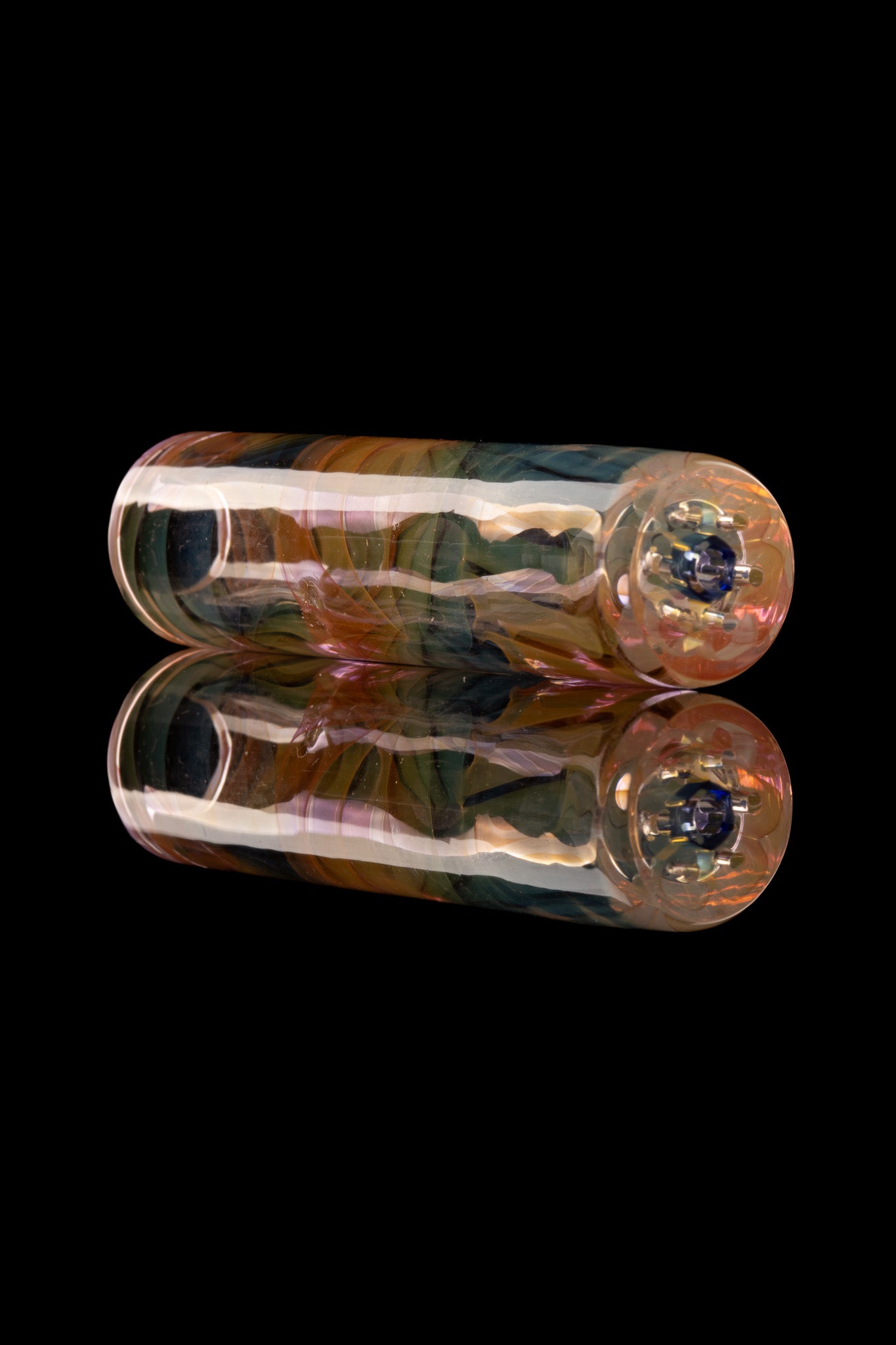 Tombstoned Glass - Fully Worked Capillary Joint Tip - 44mm x 12mm