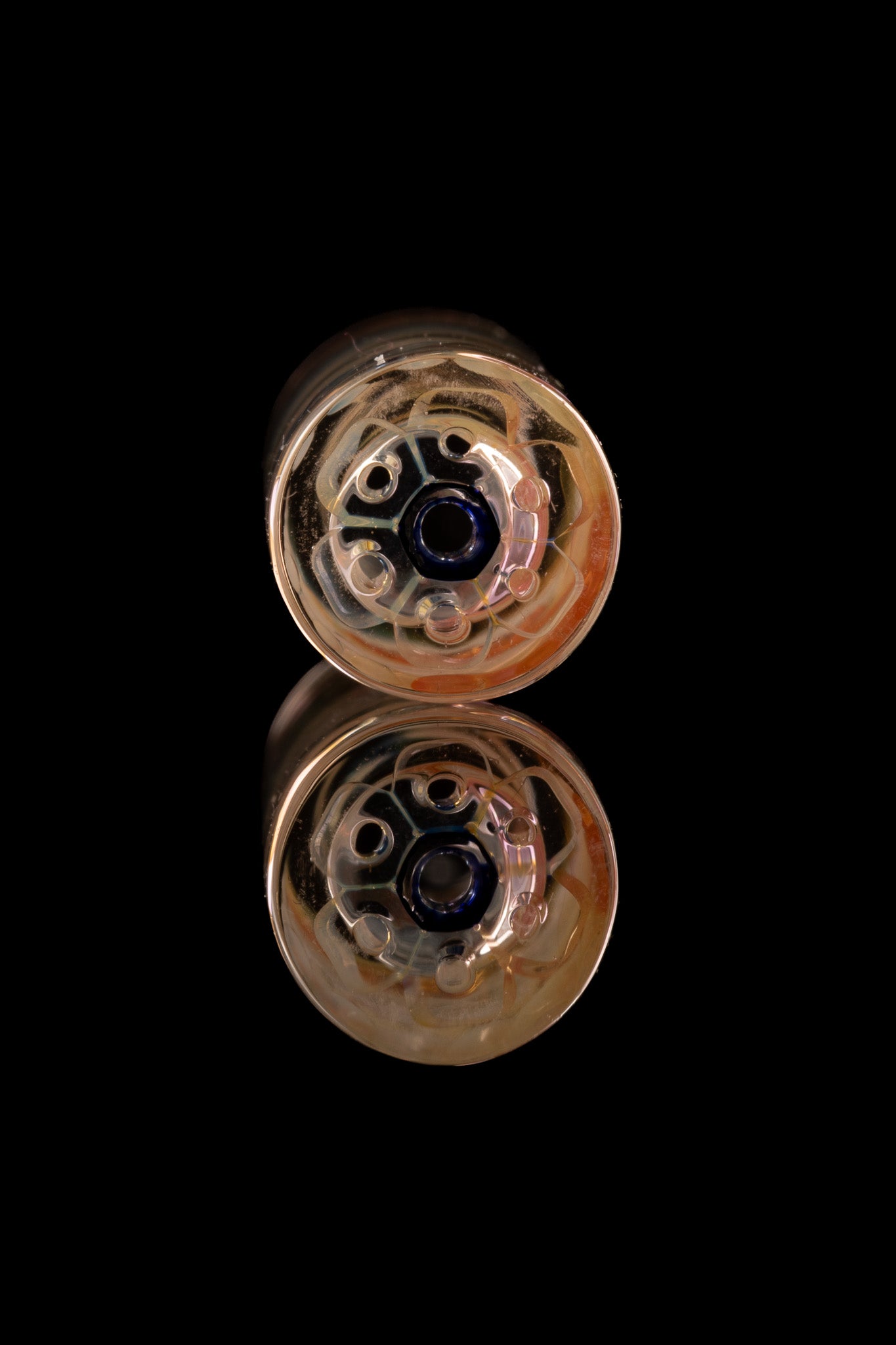 Tombstoned Glass - Fully Worked Capillary Joint Tip - 40mm x 11mm