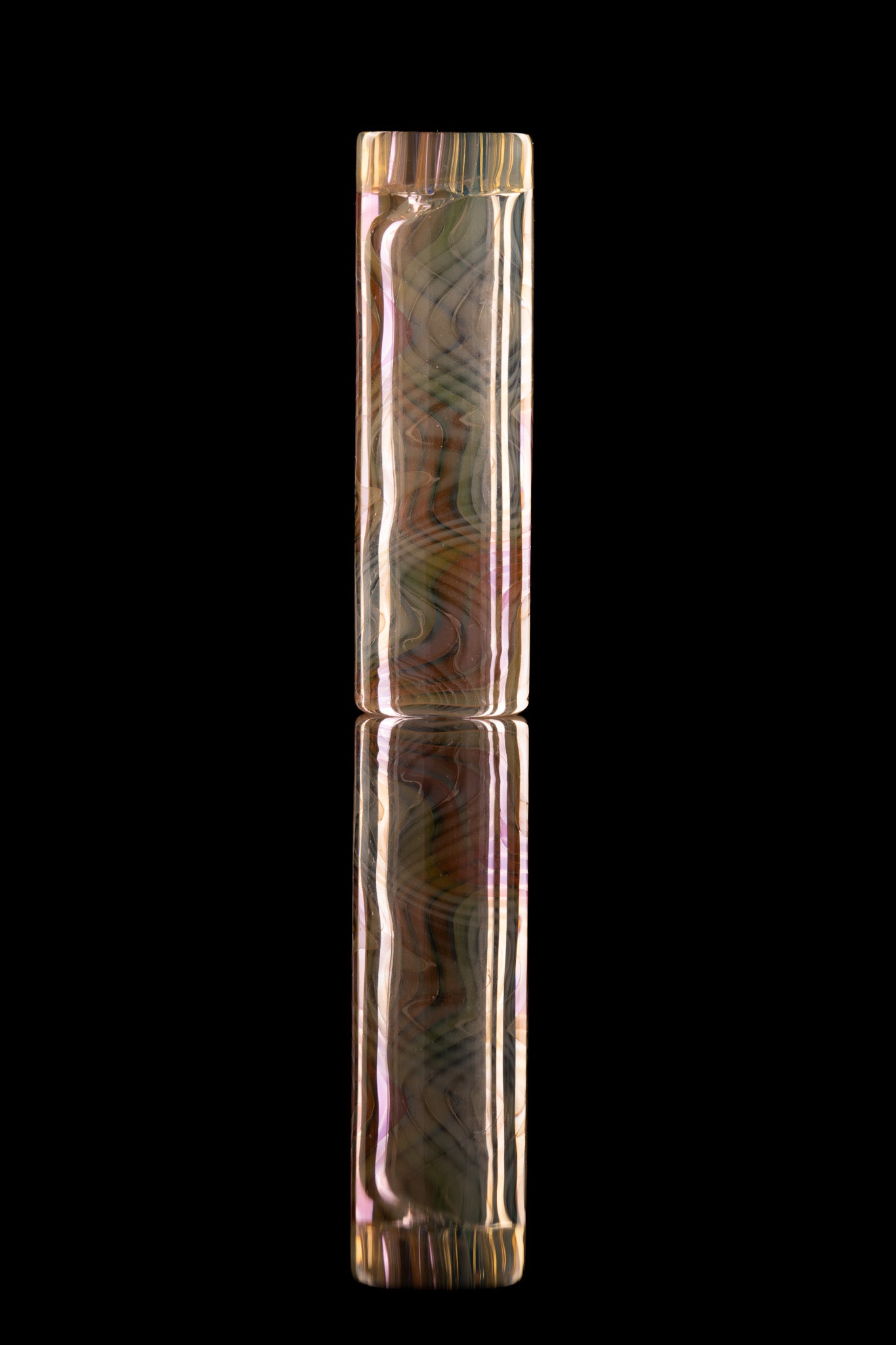 Tombstoned Glass - Fully Worked Capillary Joint Tip - 40mm x 11mm