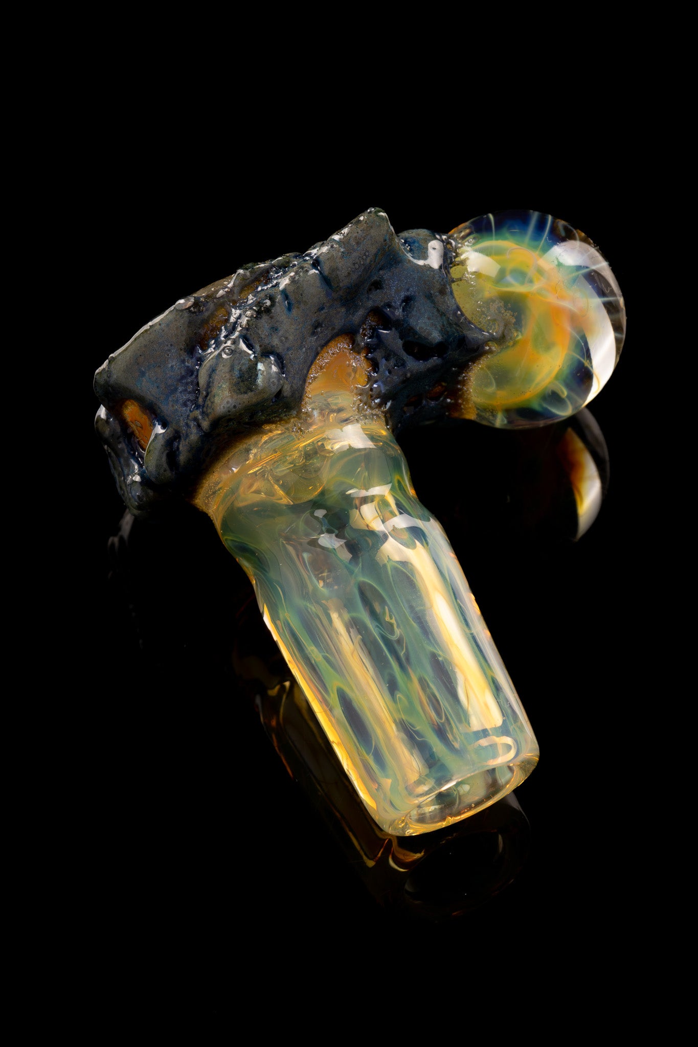 Tombstoned Glass - 18mm 4 Hole Tol Tech Fully Worked Slide
