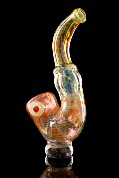 Tombstoned Glass - Rainbow Fumed Sherlock