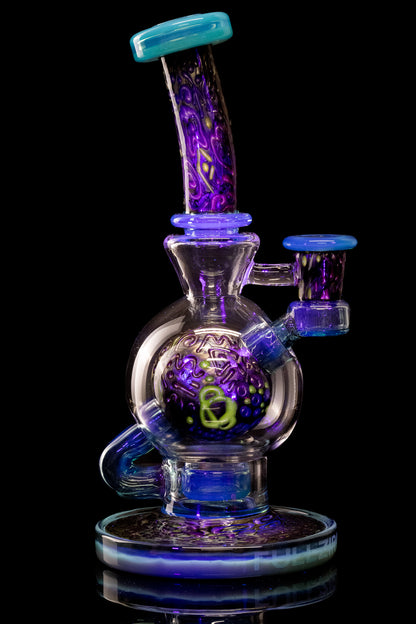 Full Zirk Glass - Uv Doodle Tech Ball Rig