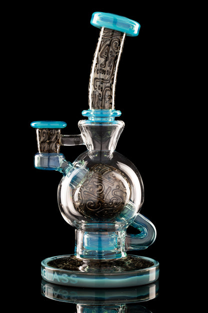 Full Zirk Glass - Uv Doodle Tech Ball Rig