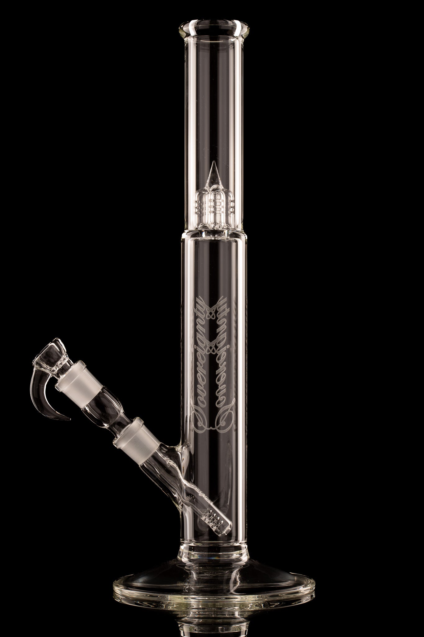 Sovereignty - Clear - Bishop - Diffy Tube w/Removable 180 Gridded Downstem
