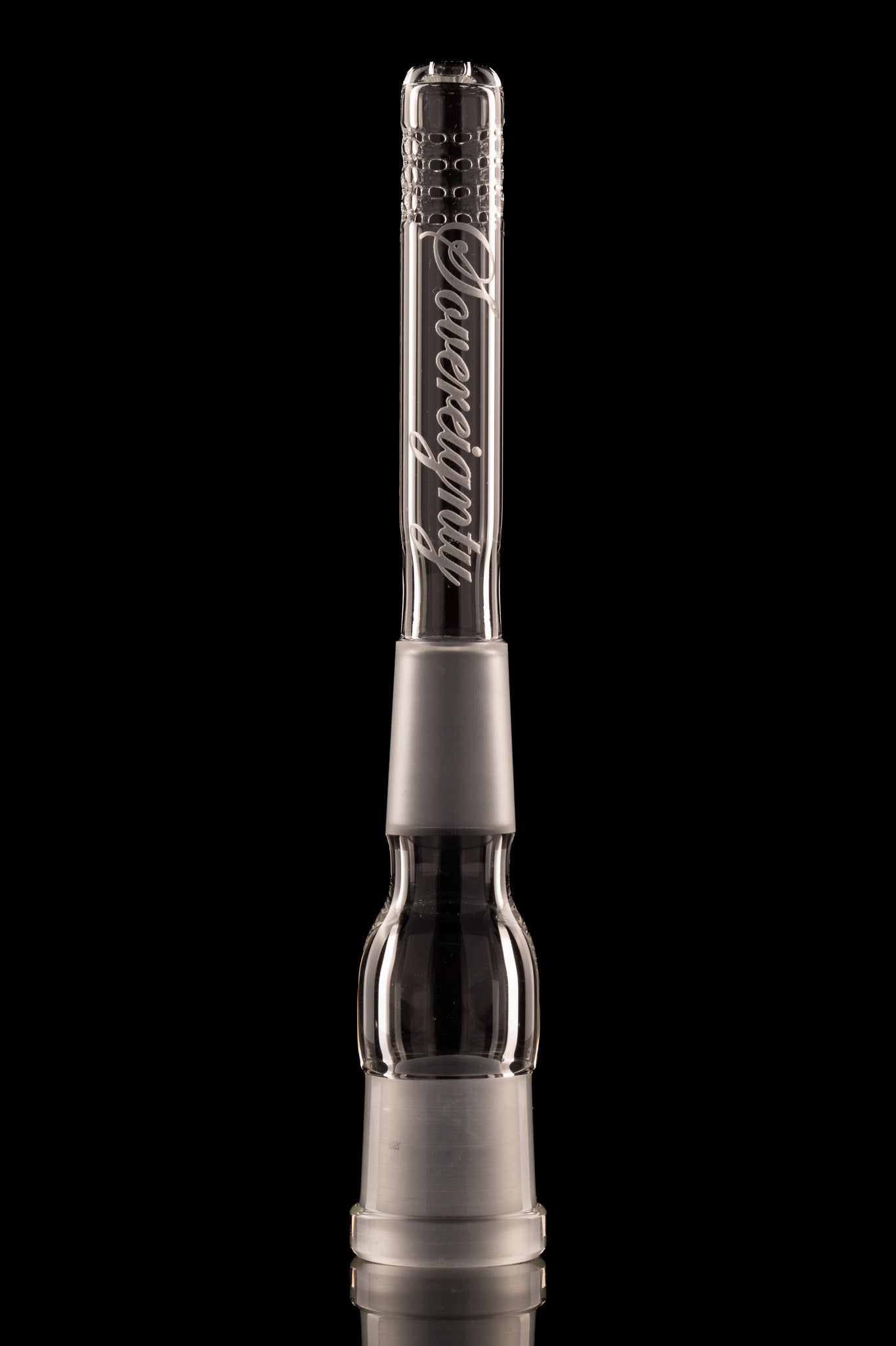 Sovereignty - Clear - Bishop - Diffy Tube w/Removable 180 Gridded Downstem