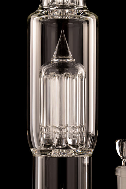 Sovereignty - Clear - Fixed 180 Grid to Gridded 8 Arm w/Splash Guard & 38mm Neck