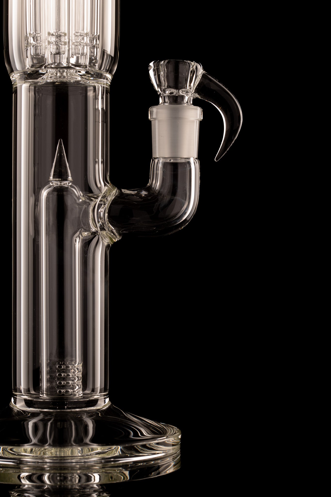 Sovereignty - Clear - Fixed 180 Grid to Gridded 8 Arm w/Splash Guard & 38mm Neck