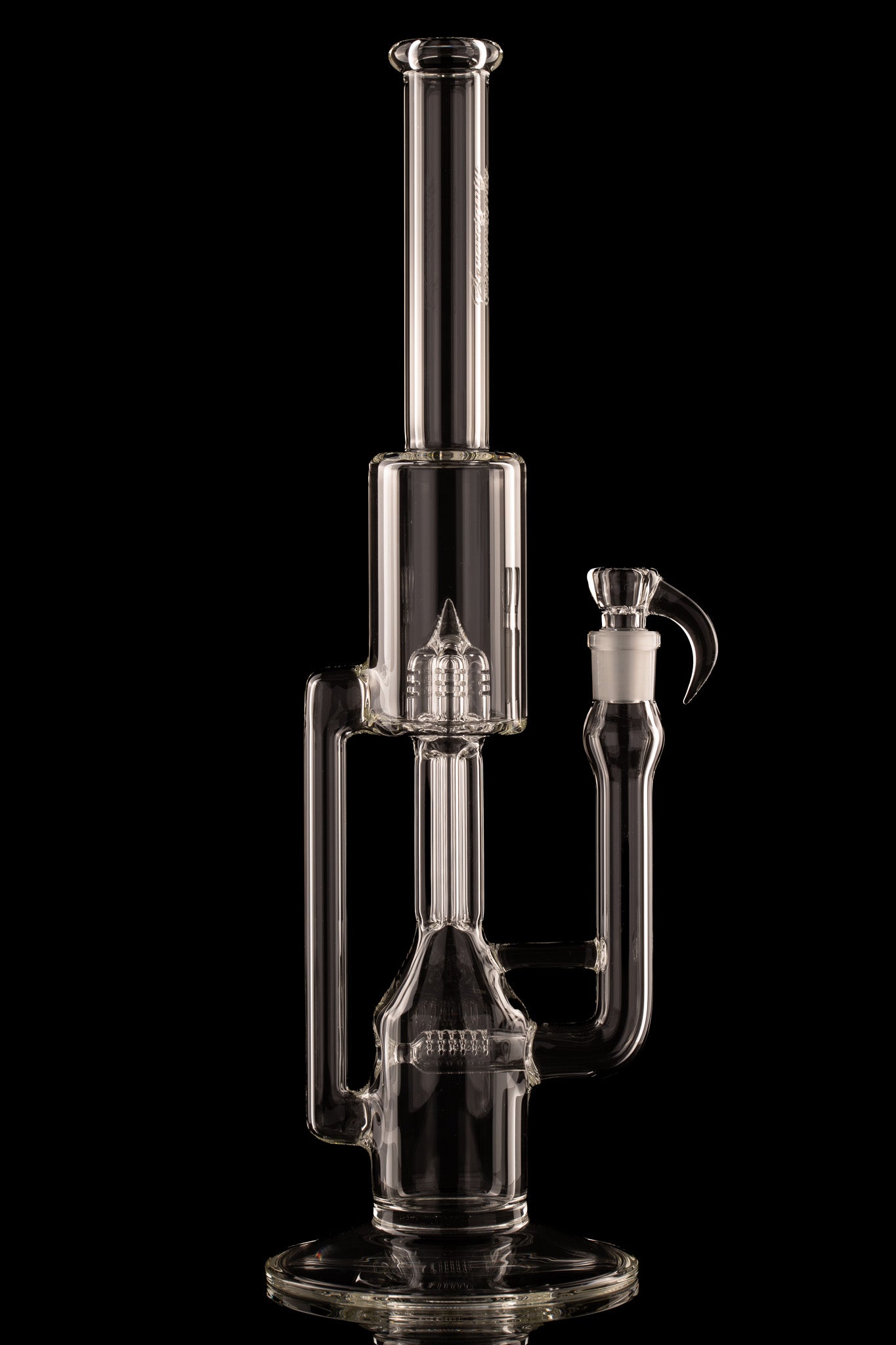 Sovereignty - Clear - 4Net - Upgrid 16mm 6 Cut Stemline to Splash Guard w/32mm Neck