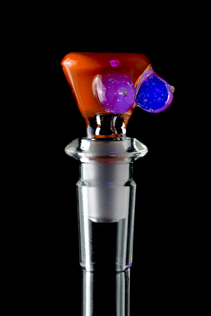 Titz Glass - 14mm 1-Hole Single Colour Bowl - 8