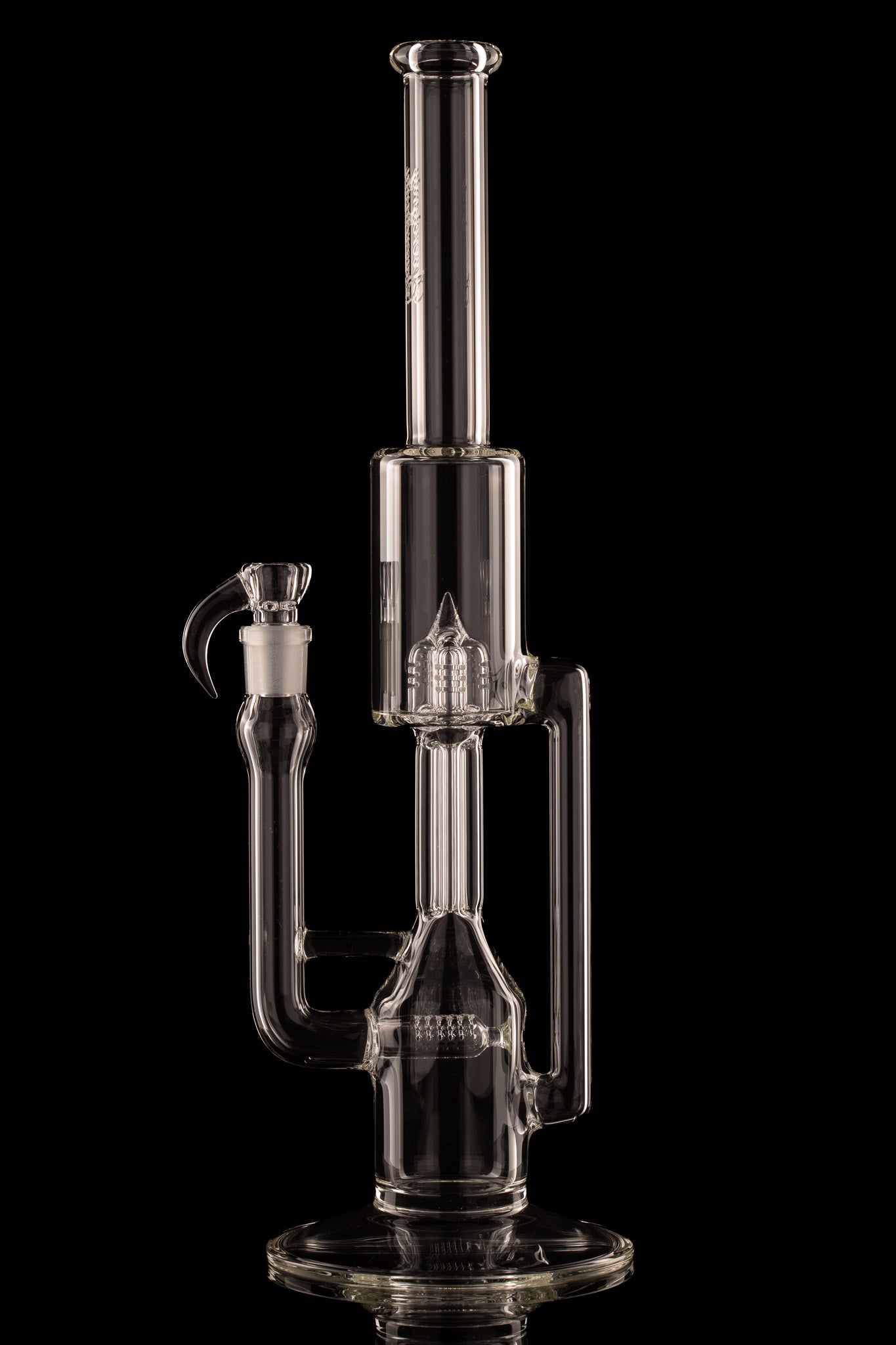 Sovereignty - Clear - 4Net - Upgrid 16mm 6 Cut Stemline to Splash Guard w/32mm Neck