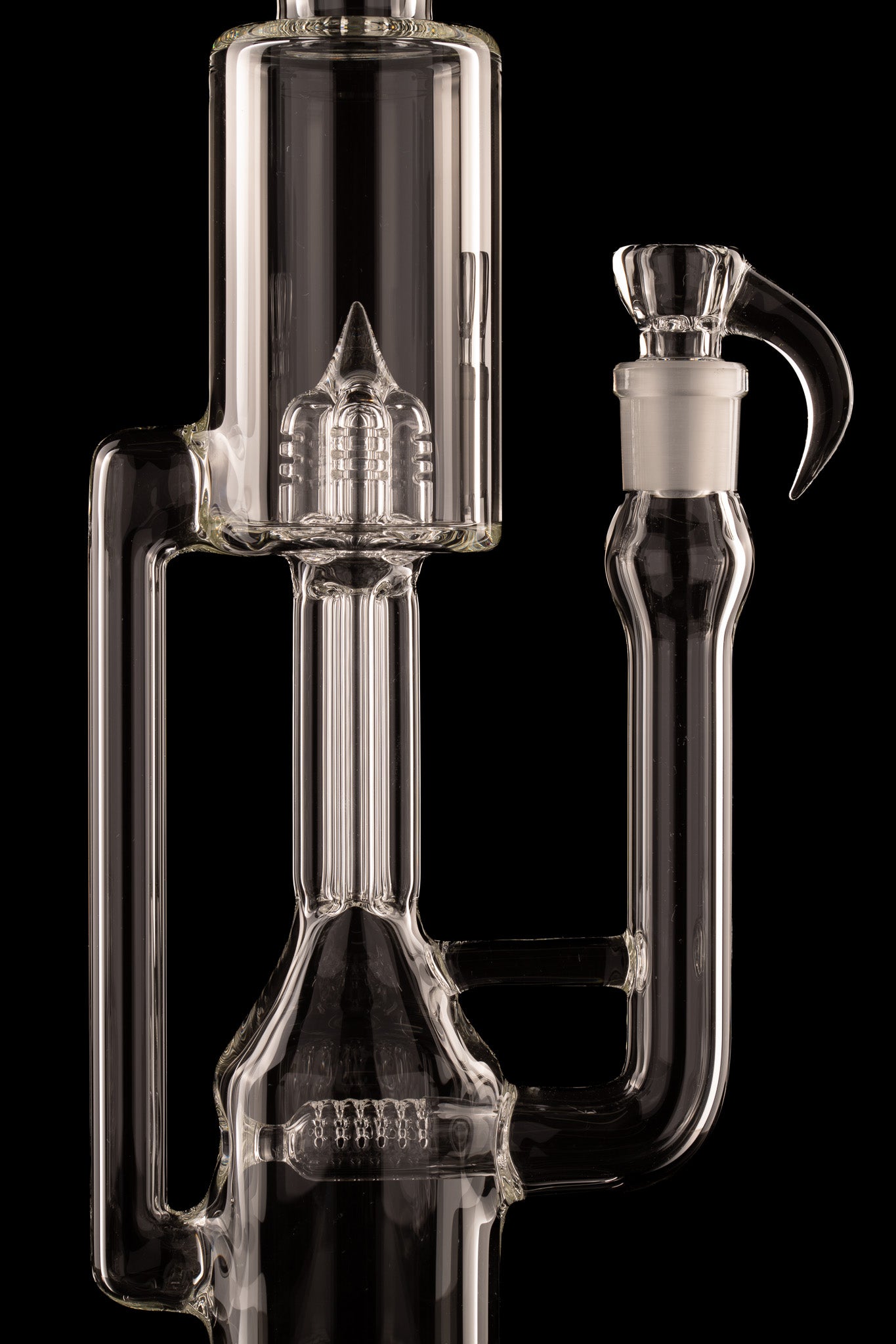 Sovereignty - Clear - 4Net - Upgrid 16mm 6 Cut Stemline to Splash Guard w/32mm Neck