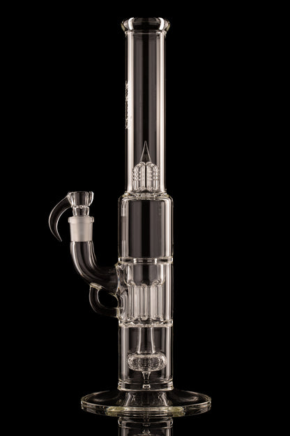 Sovereignty - Clear - Full Sized Straight Foot Peyote Pillar w/Straight 44mm Neck