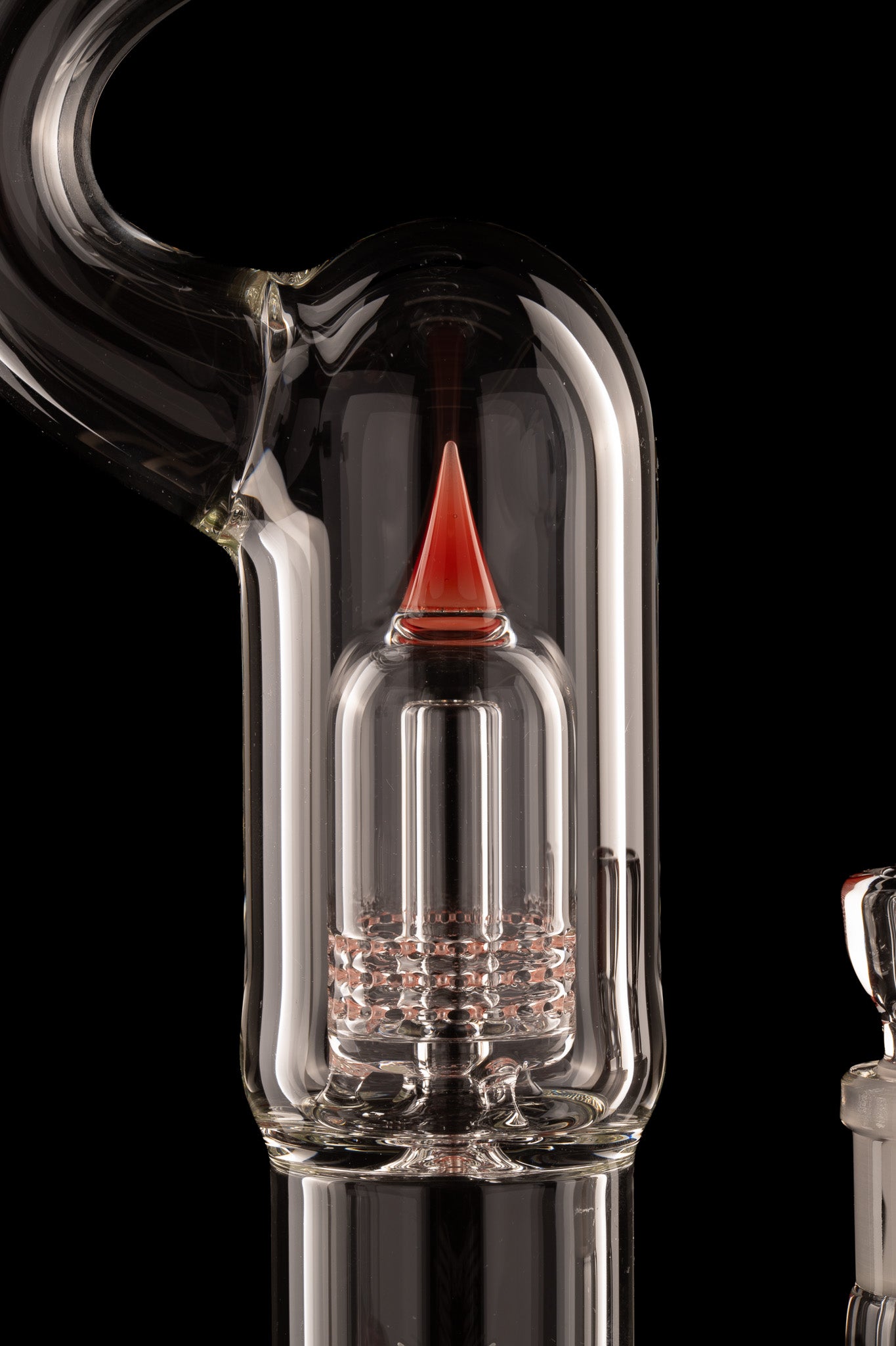Sovereignty - MA - Upgrid 16mm 6 Cut Stemline to Mini Grid Dome w/Natty Neck - Pomegranate/Star White