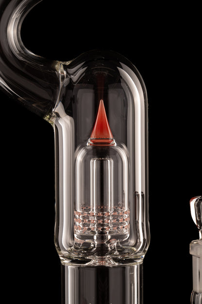 Sovereignty - MA - Upgrid 16mm 6 Cut Stemline to Mini Grid Dome w/Natty Neck - Pomegranate/Star White
