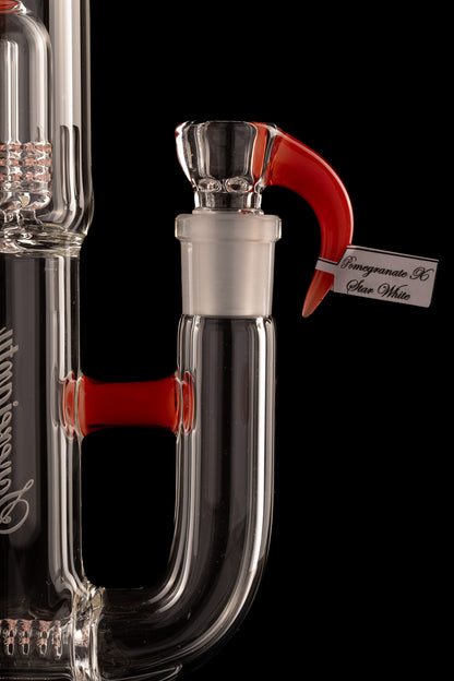 Sovereignty - MA - Upgrid 16mm 6 Cut Stemline to Mini Grid Dome w/Natty Neck - Pomegranate/Star White