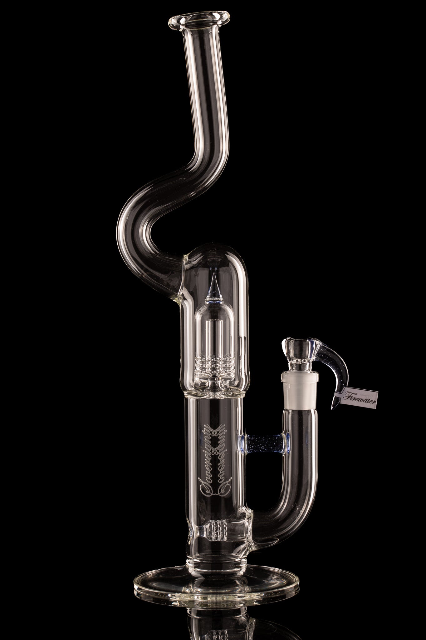 Sovereignty - MA - 16mm 360 Cut Stemline to Mini Grid Dome w/Natty Neck - Firewater