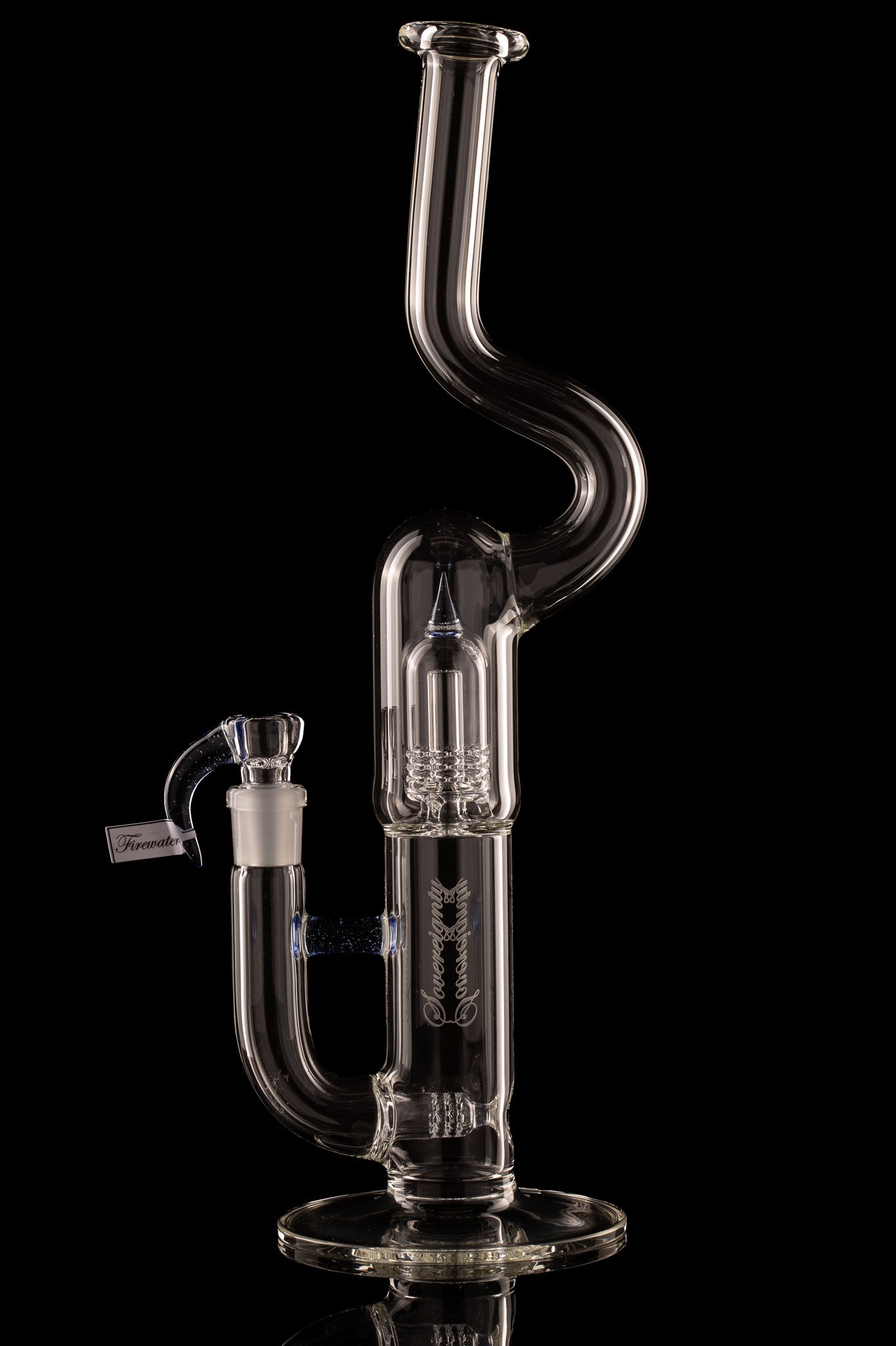 Sovereignty - MA - 16mm 360 Cut Stemline to Mini Grid Dome w/Natty Neck - Firewater