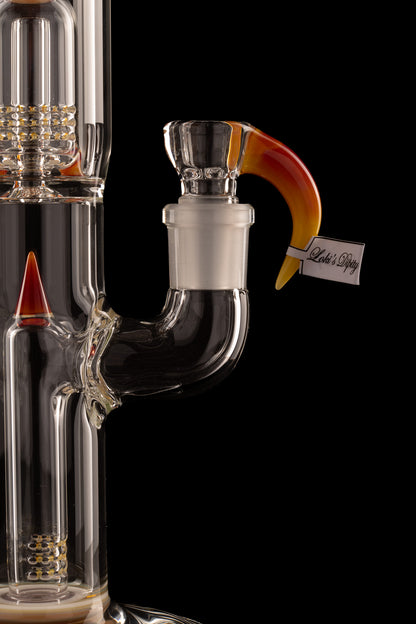 Sovereignty - PA - Fixed 180 Grid to Mini Grid Dome w/Splash Guard & 44mm Neck - Loki's Dipity