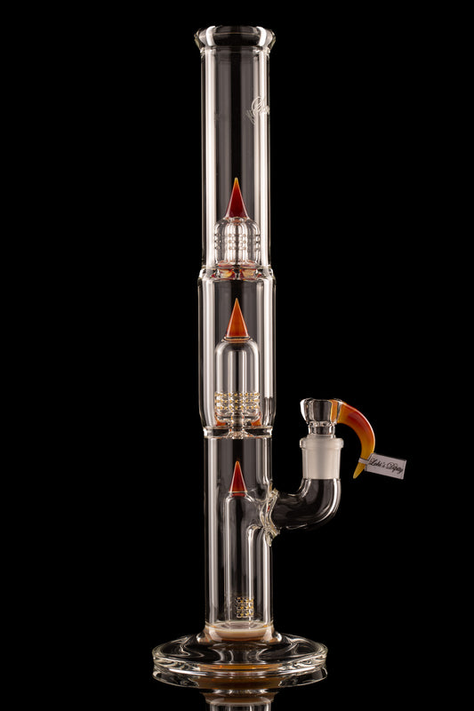 Sovereignty - PA - Fixed 180 Grid to Mini Grid Dome w/Splash Guard & 44mm Neck - Loki's Dipity