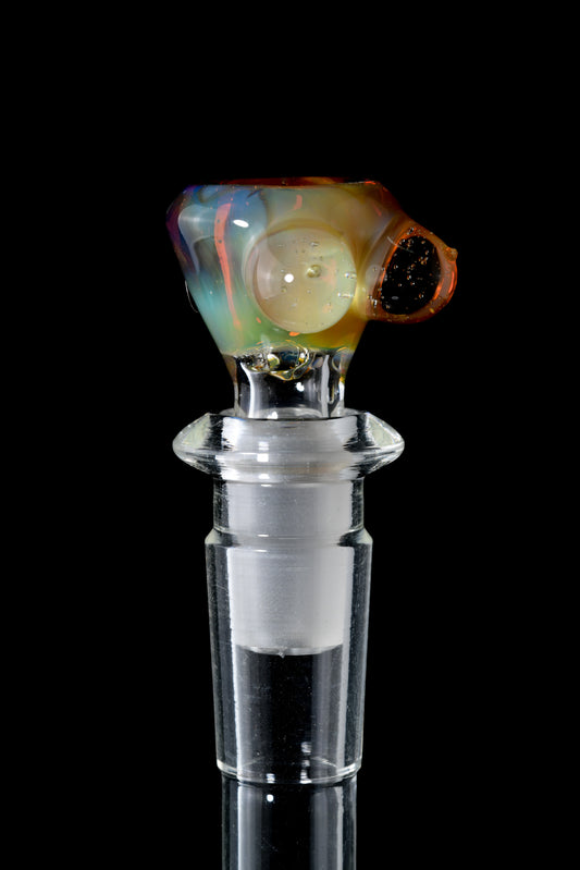 Titz Glass - 14mm 3-Hole Single Colour Bowl - 5