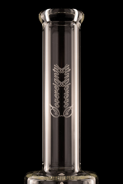 Sovereignty - MA - Upgrid 20mm 6 Cut Stemline to Gridded 12 Arm w/38mm Neck - White Satin