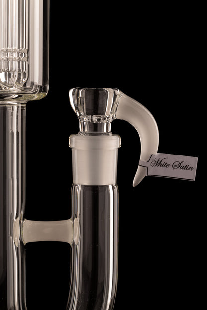 Sovereignty - MA - Upgrid 20mm 6 Cut Stemline to Gridded 12 Arm w/38mm Neck - White Satin