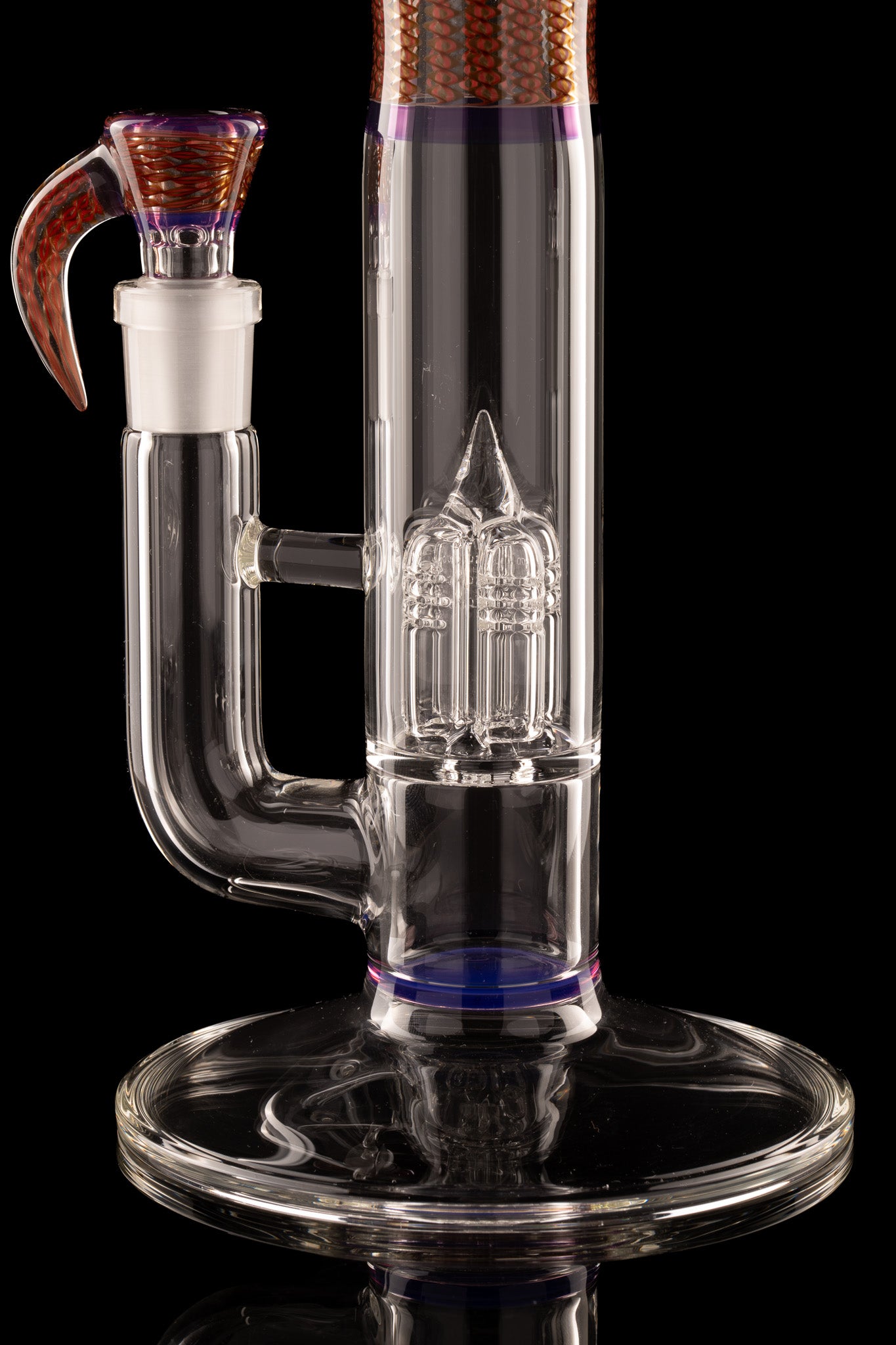 Sovereignty - Clear - 44x4 - Inv4 Zanfirico Encalmo Tube w/Coloured Booty & Matching FA Slide
