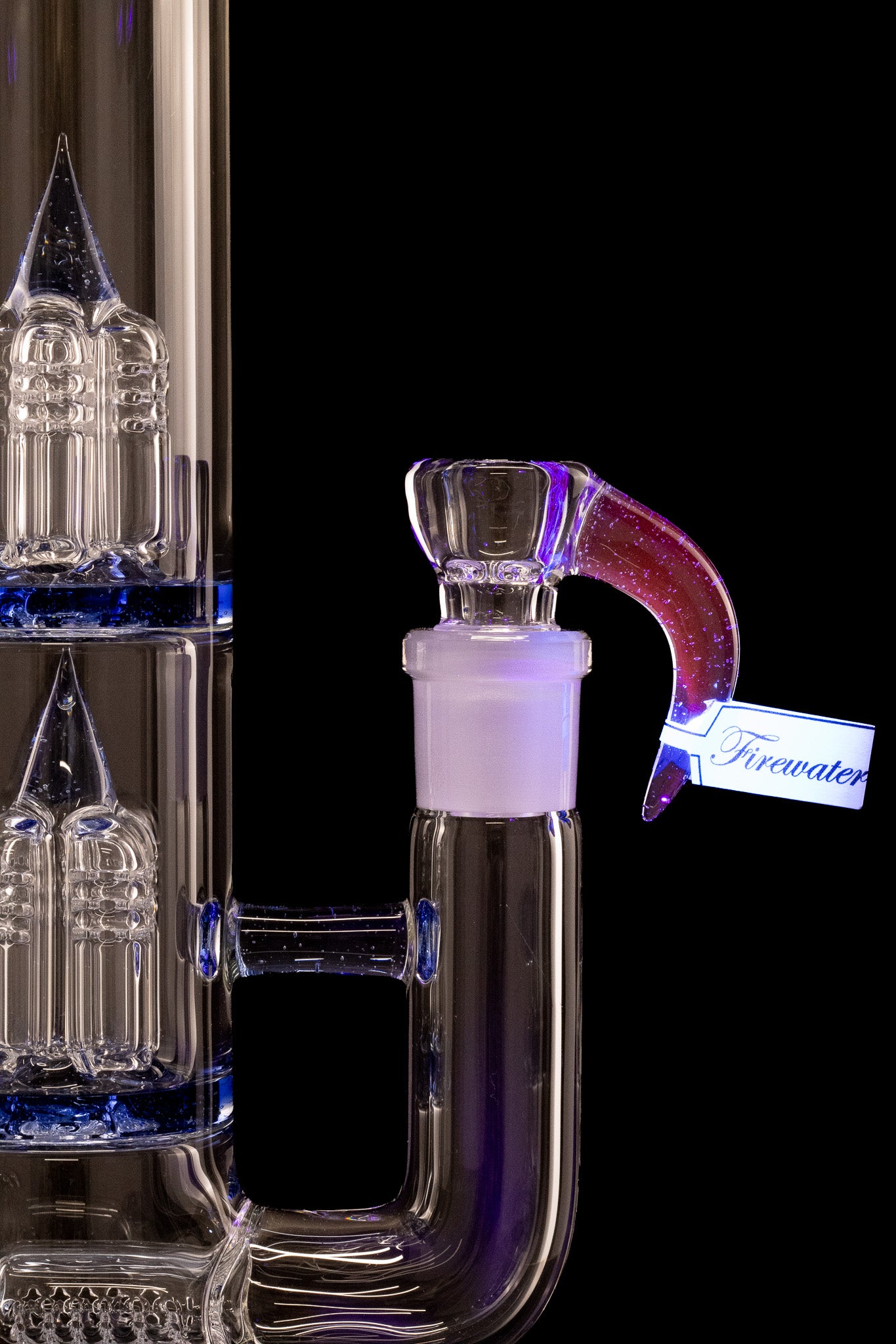 Sovereignty - PA - Treecycler - Downgrid 16mm 6 Cut Stemline to Inv4 to Inv4 w/Double Coloured Seals & 38mm Neck - Firewater
