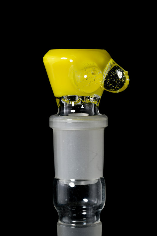 Titz Glass - 18mm 4-Hole Single Colour Boob Bowl - 12