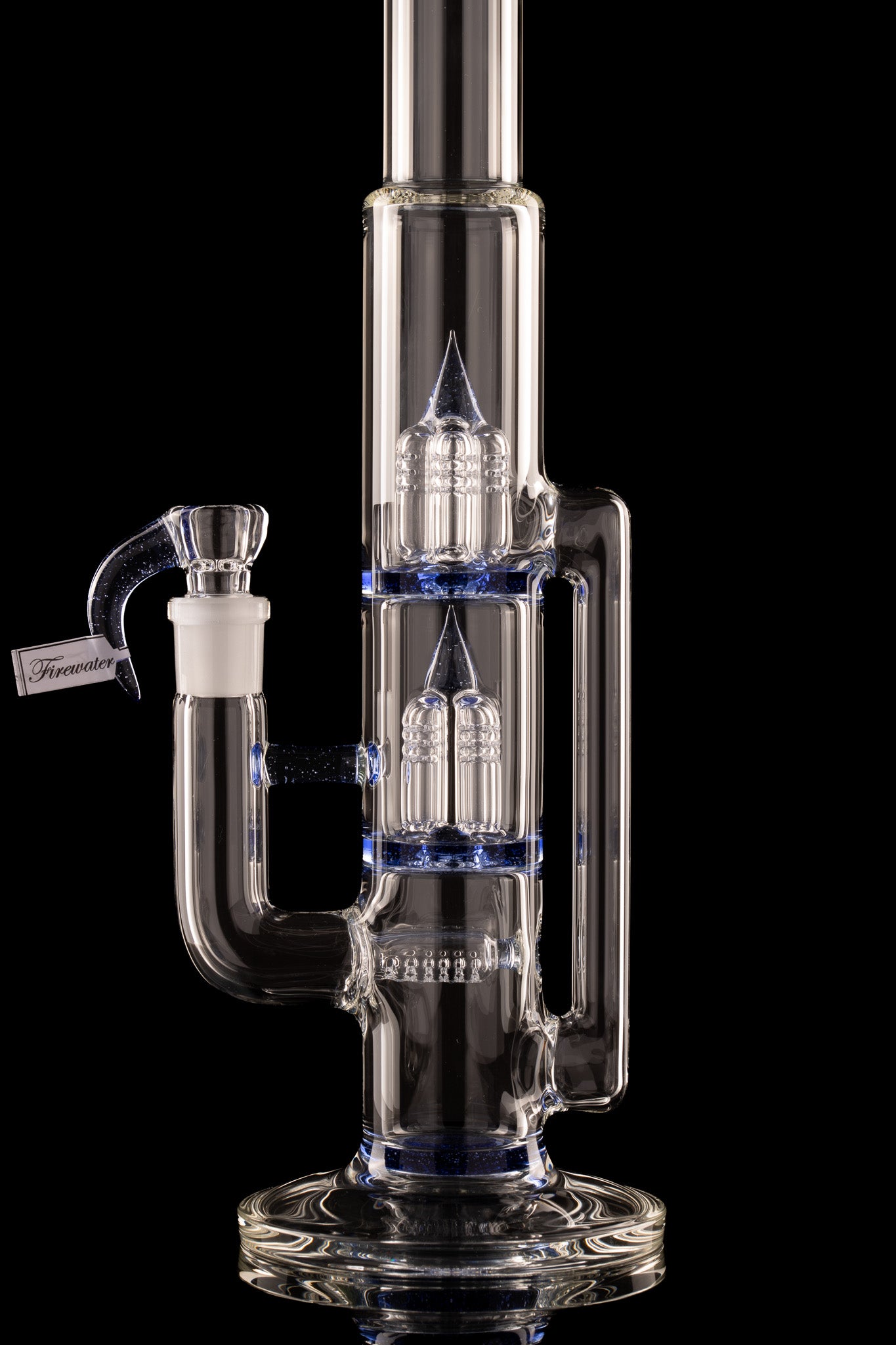 Sovereignty - PA - Treecycler - Downgrid 16mm 6 Cut Stemline to Inv4 to Inv4 w/Double Coloured Seals & 38mm Neck - Firewater