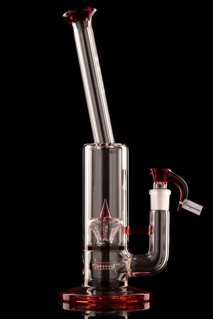 Sovereignty - FA - Mini60D - Downgrid 9.5mm 6 Cut Gline to Imperial w/Bent Neck - Pomegranate