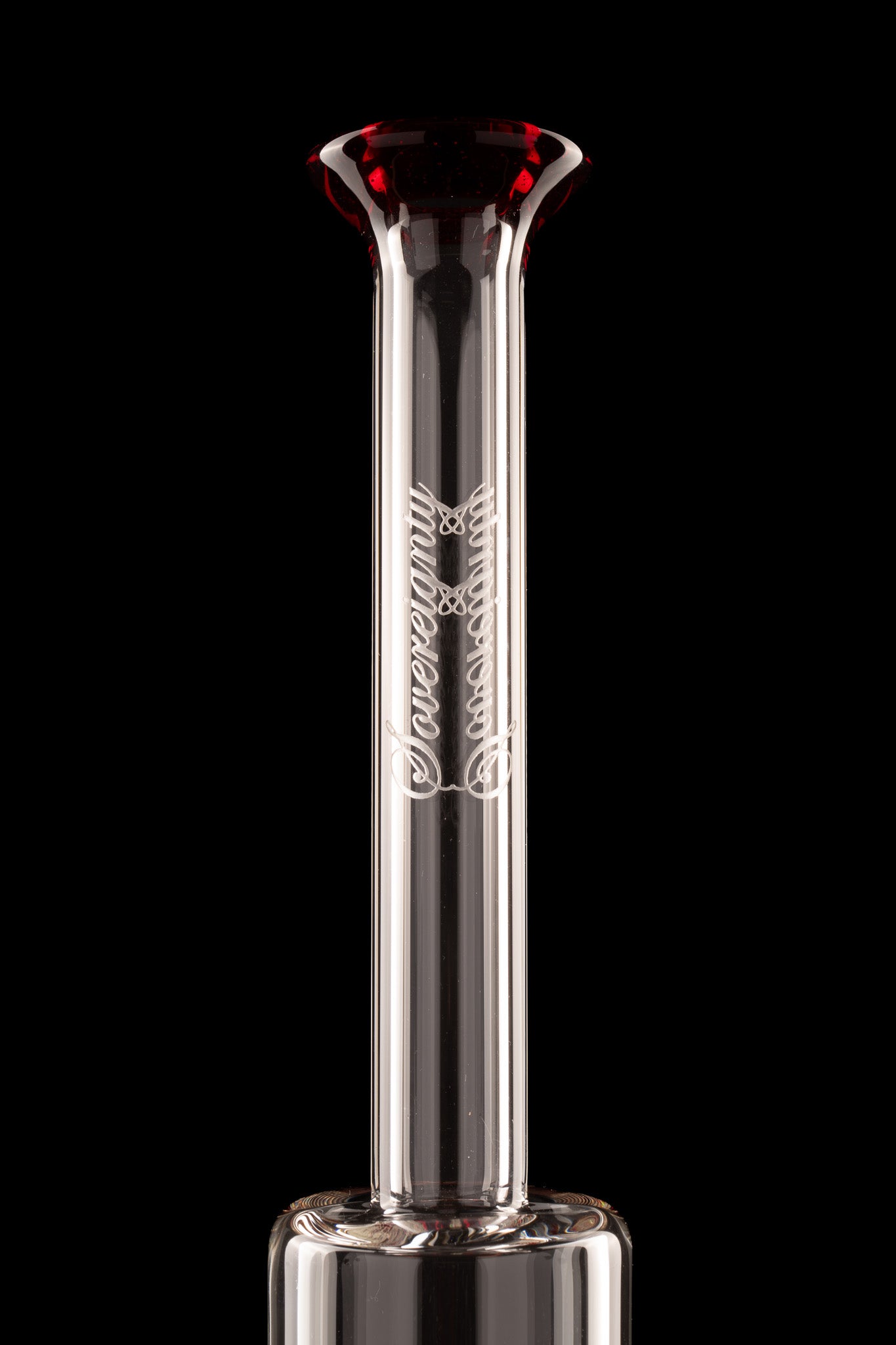 Sovereignty - FA - Mini60D - Downgrid 9.5mm 6 Cut Gline to Imperial w/Bent Neck - Pomegranate