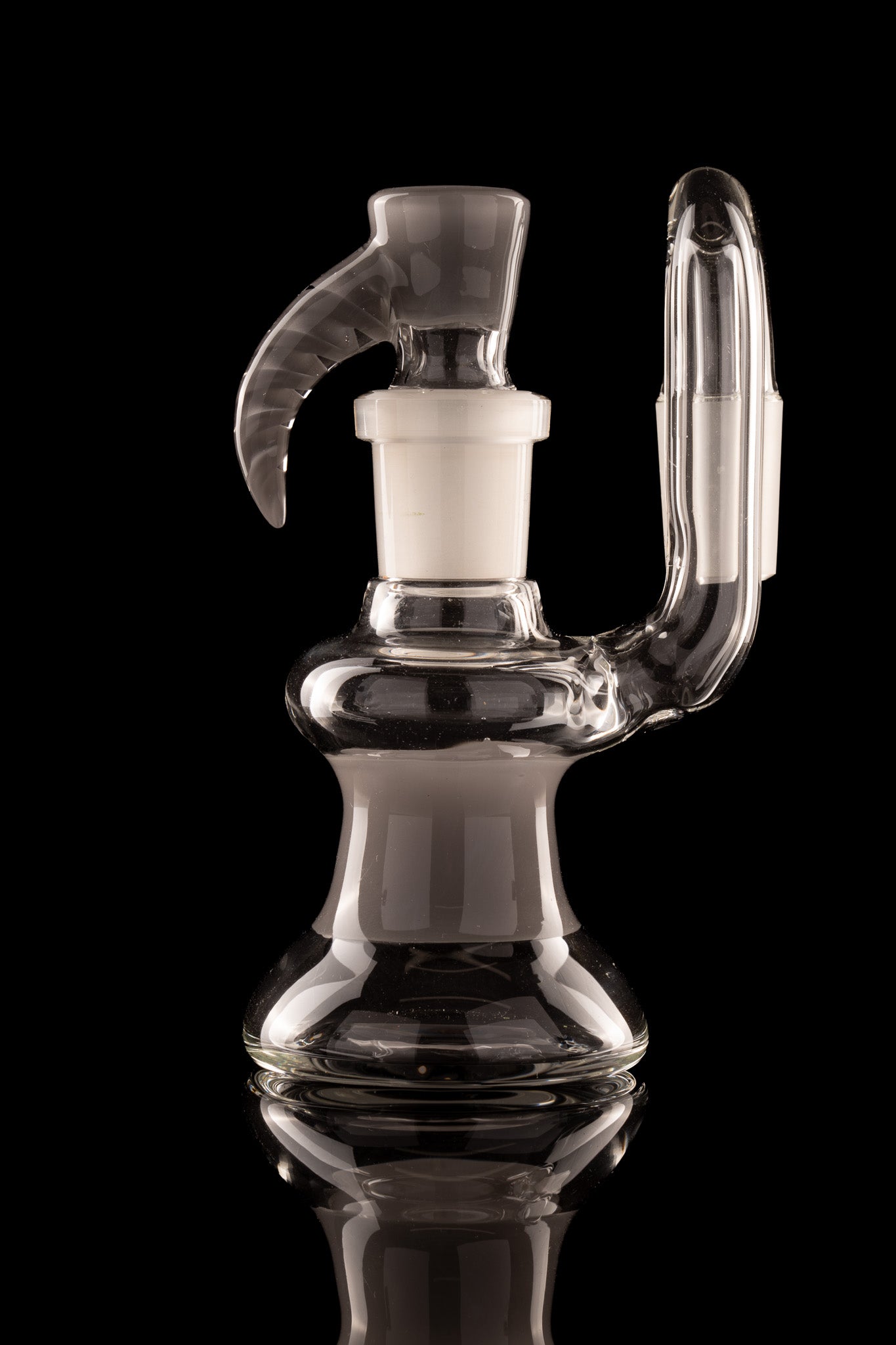 Al Gore - 18mm Accented Dry Ash Catcher w/Bowl Set - Grey